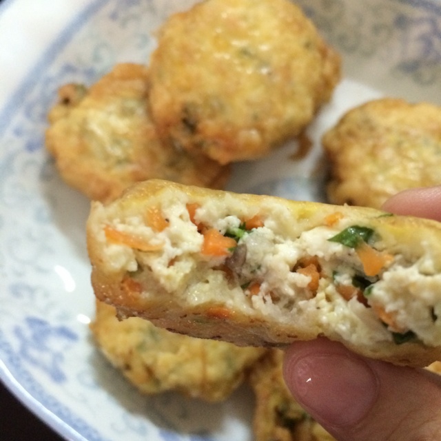 韩国料理——豆腐饼(동그랑땡)