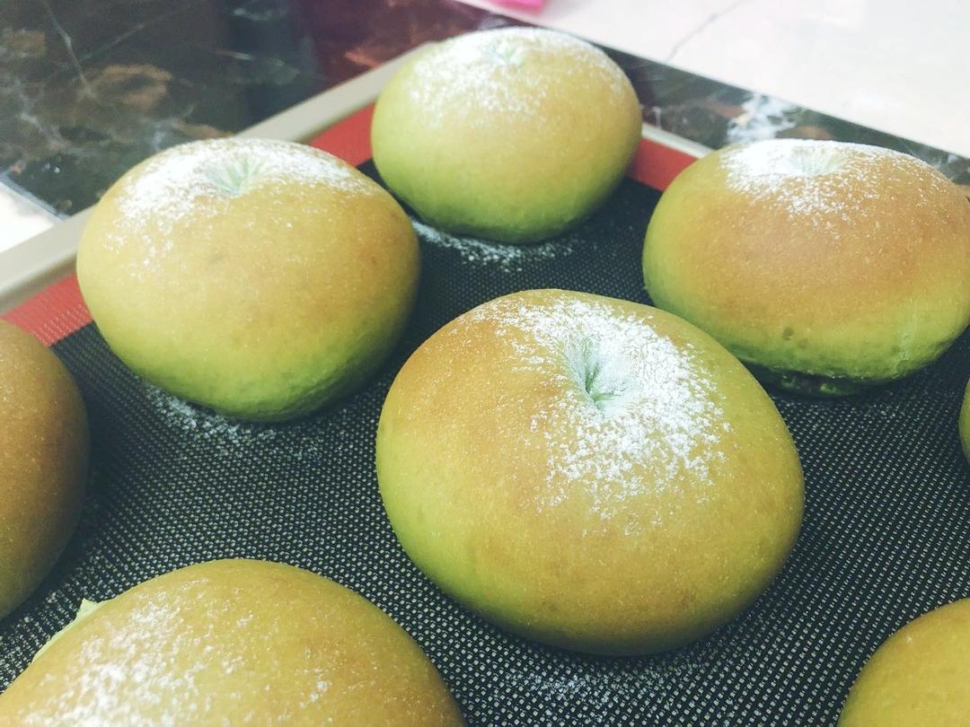 若竹抹茶餐包的做法