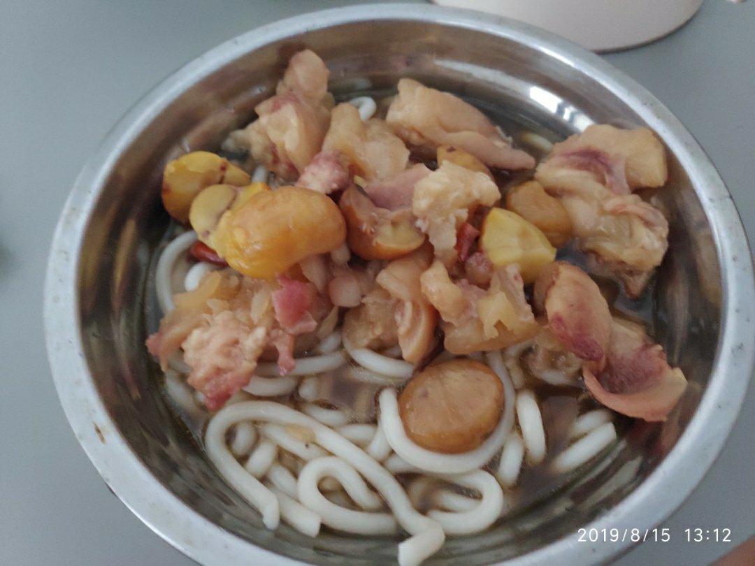 红烧板栗牛筋