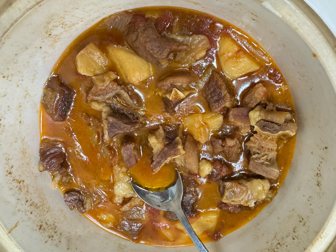 番茄土豆炖牛腩