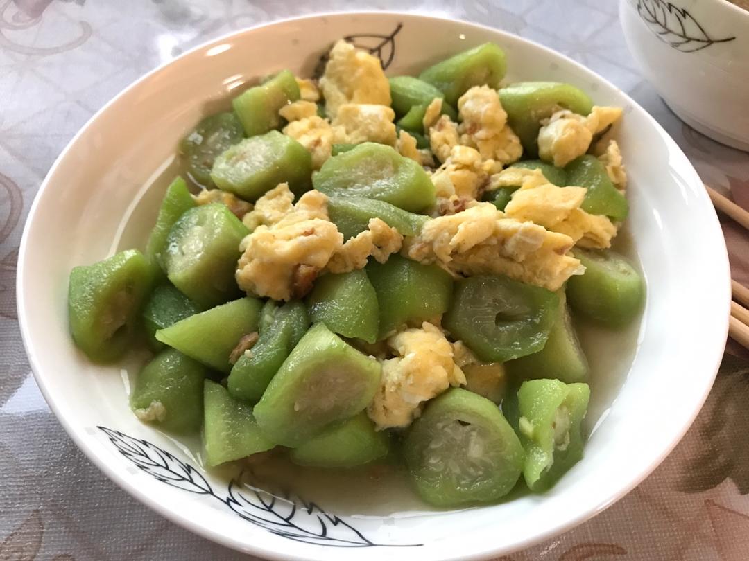 丝瓜炒蛋