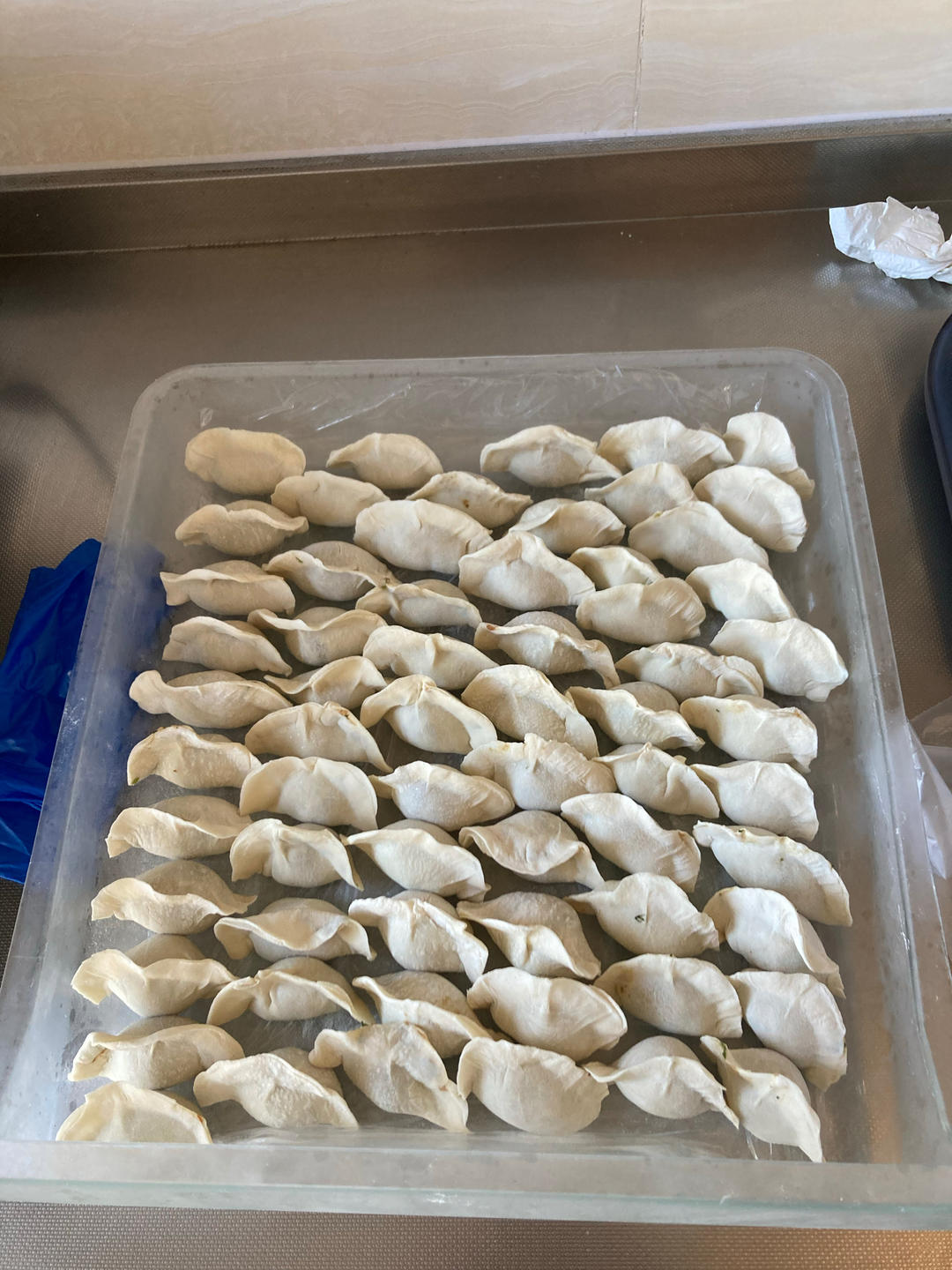 普通大肚饺子包法（内有羞答答小视频ヾ(@^▽^@)ノ　）