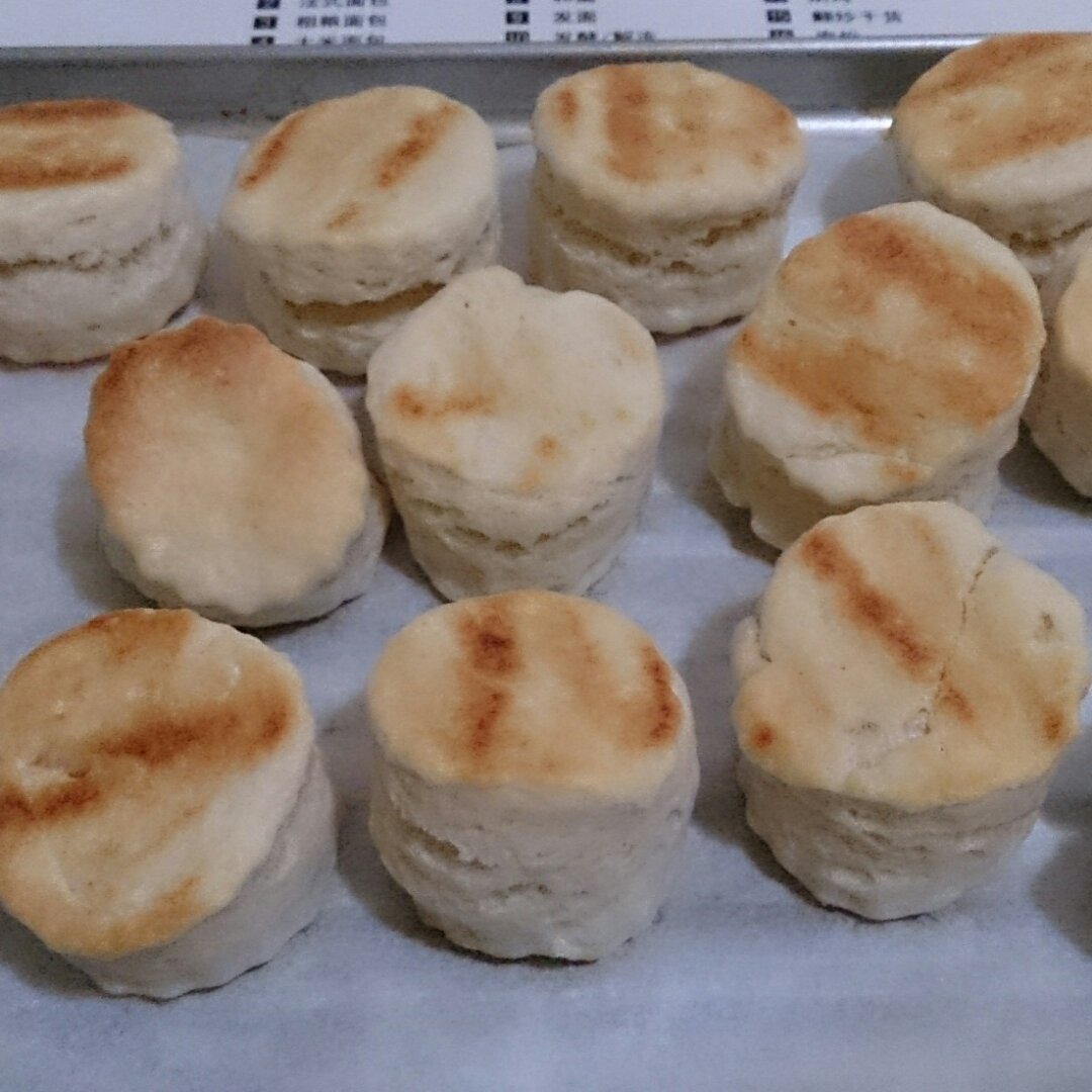 朴素的椰子油咸司康<Coconut Oil Biscuits>