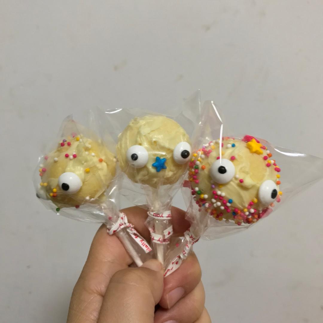 轻松满模的无添加棒棒糖蛋糕胚