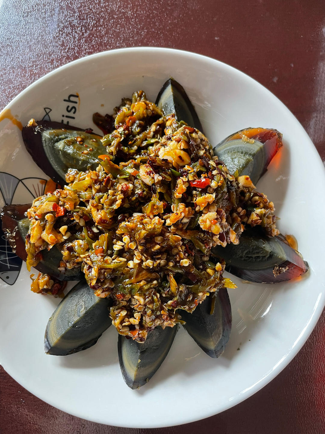 烧椒皮蛋（料汁是灵魂）