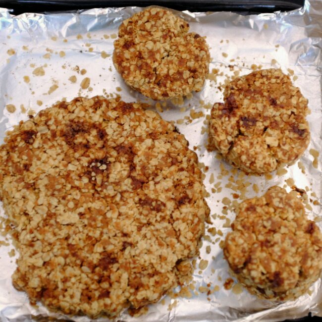红糖燕麦饼干