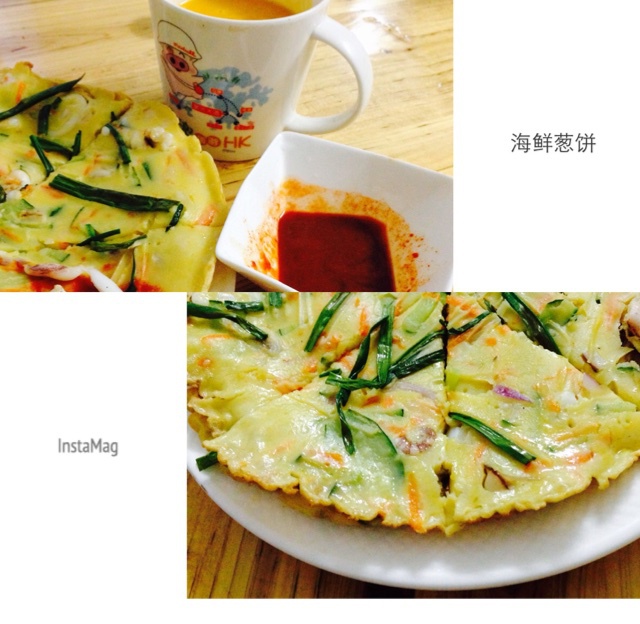 韩式海鲜饼