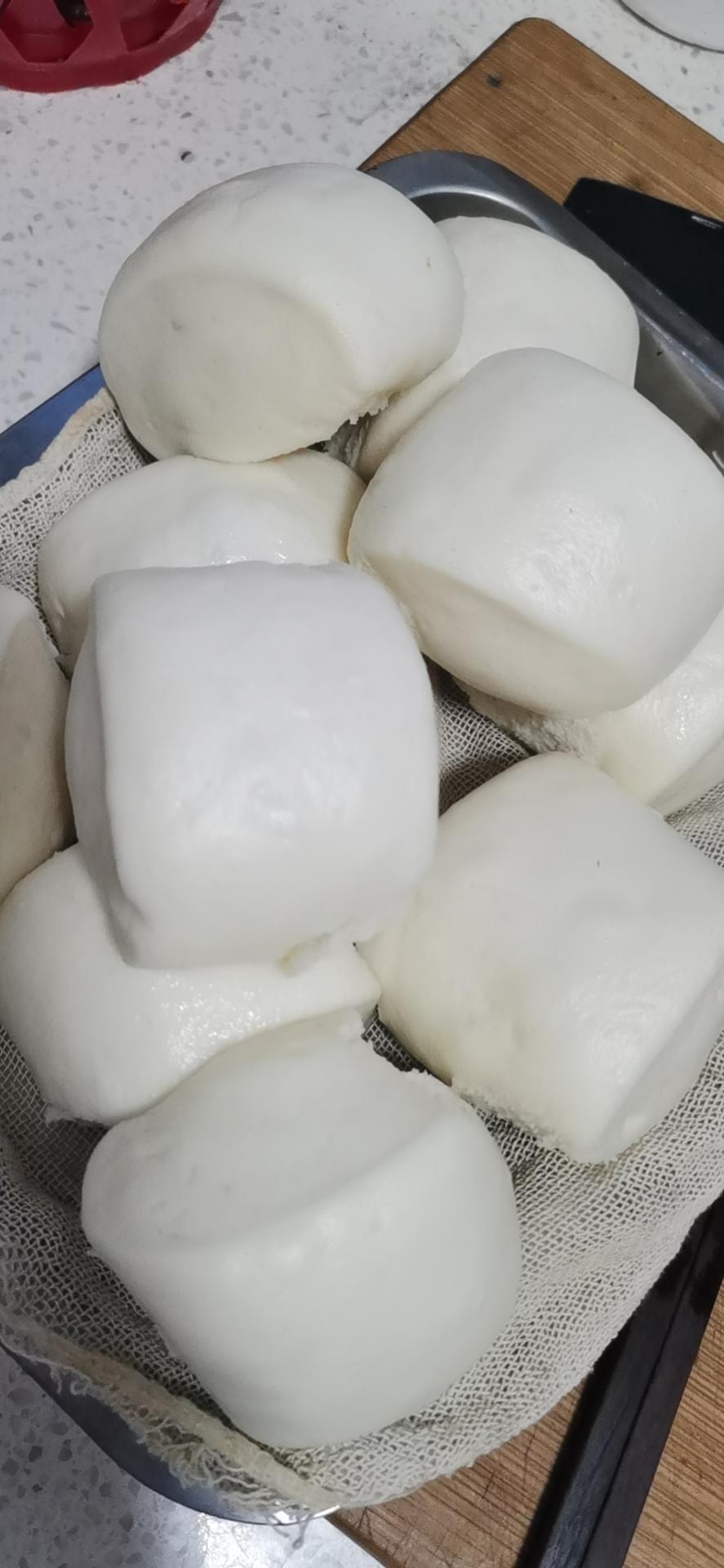 一发奶香小馒头，口感特别好！