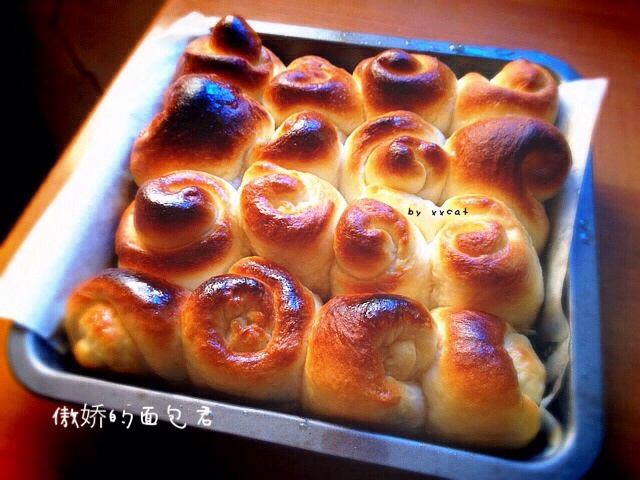 脆底蜂蜜小面包