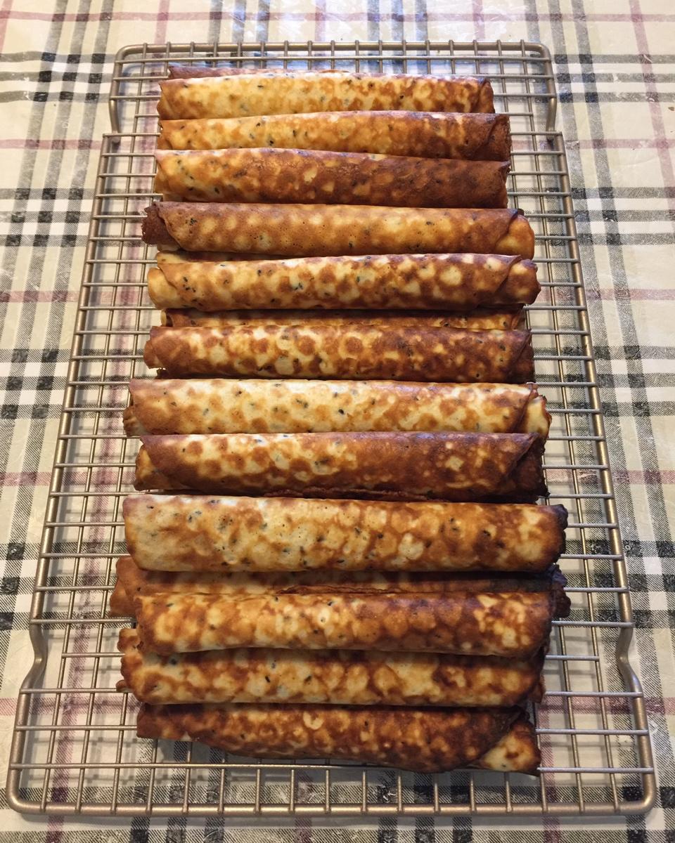 嘎嘣嘎嘣脆的蛋卷配方