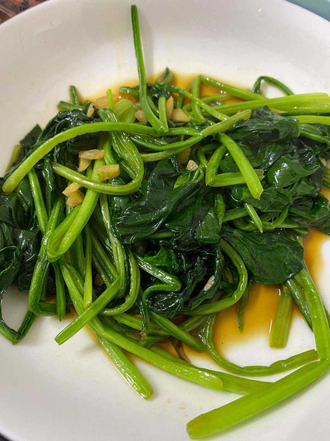 清炒菠菜