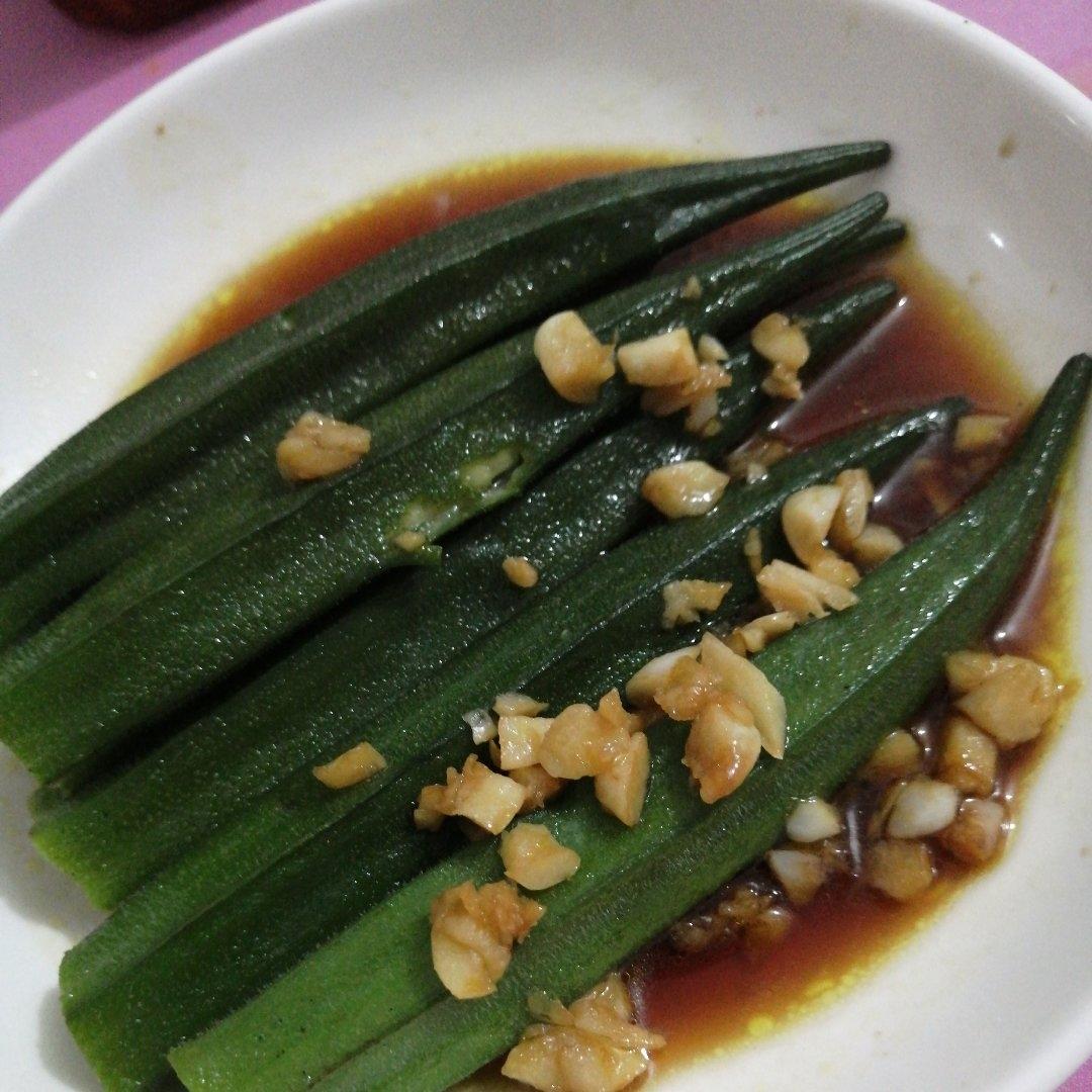 蒜蓉秋葵