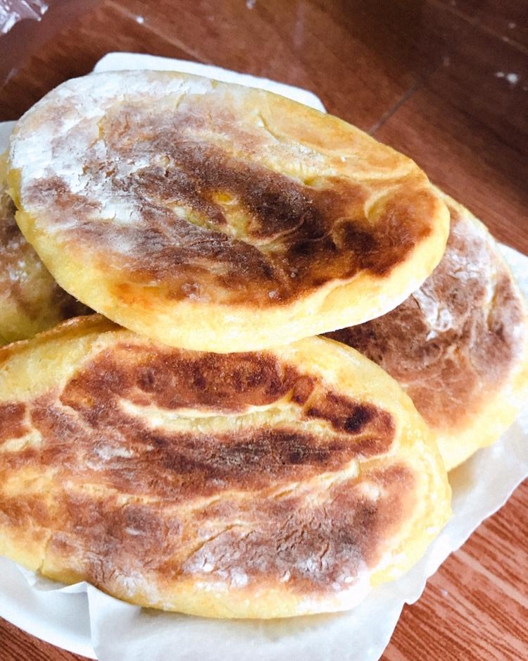 堂妈小厨——发面南瓜饼