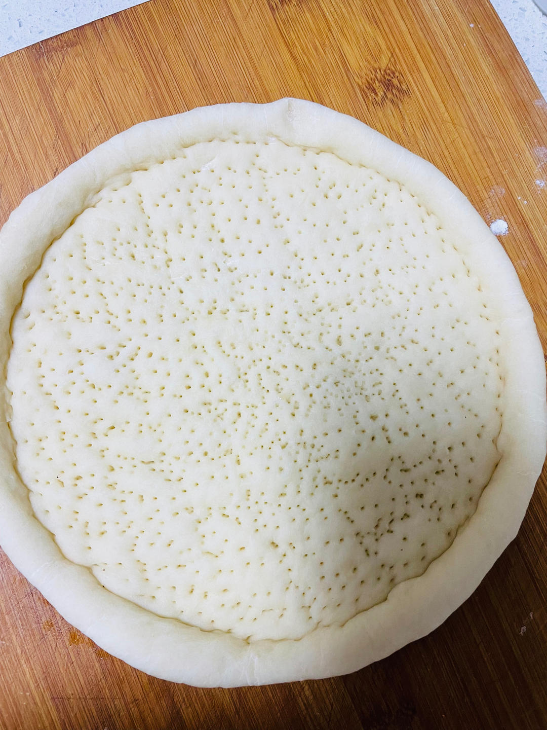 8寸披萨饼皮做法（🉑️厚🉑️薄，🉑️脆🉑️软）4张