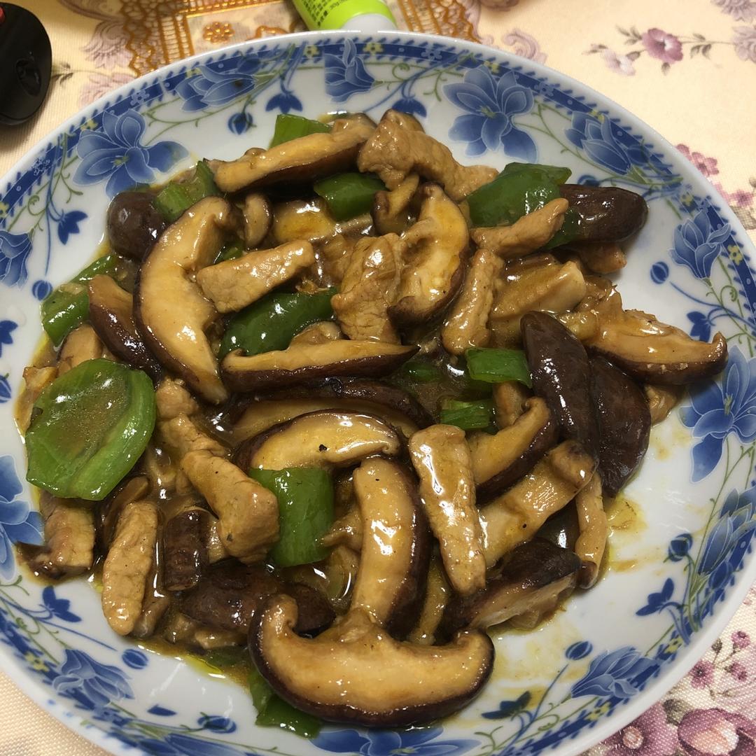 鲜香菇炒肉