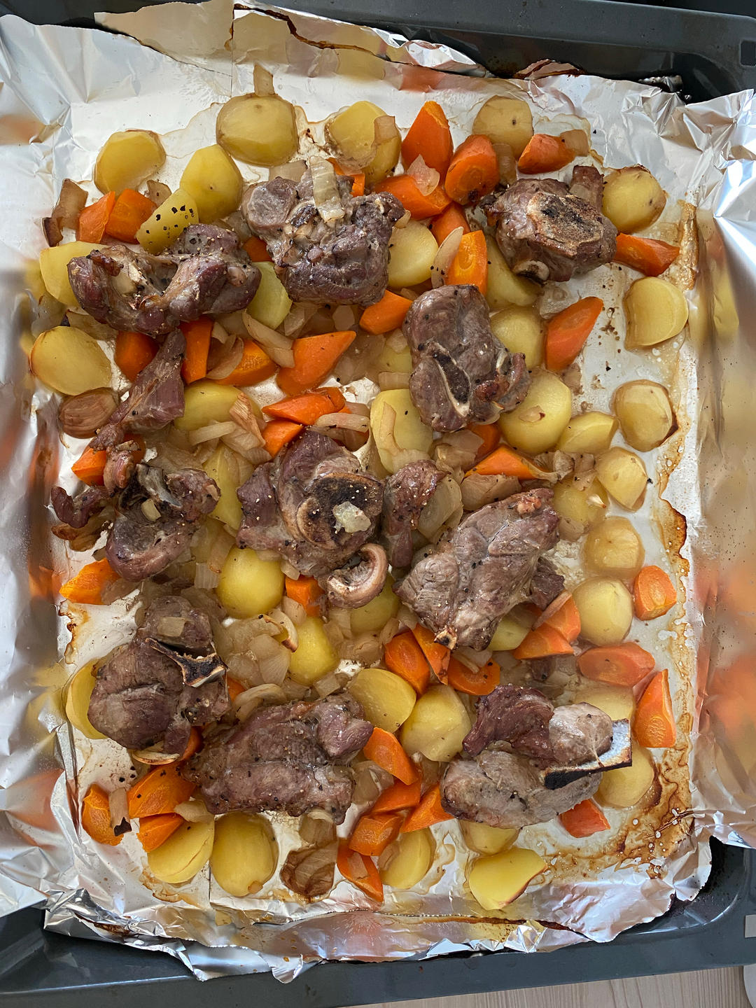 超好吃的烤羊排烤箱版