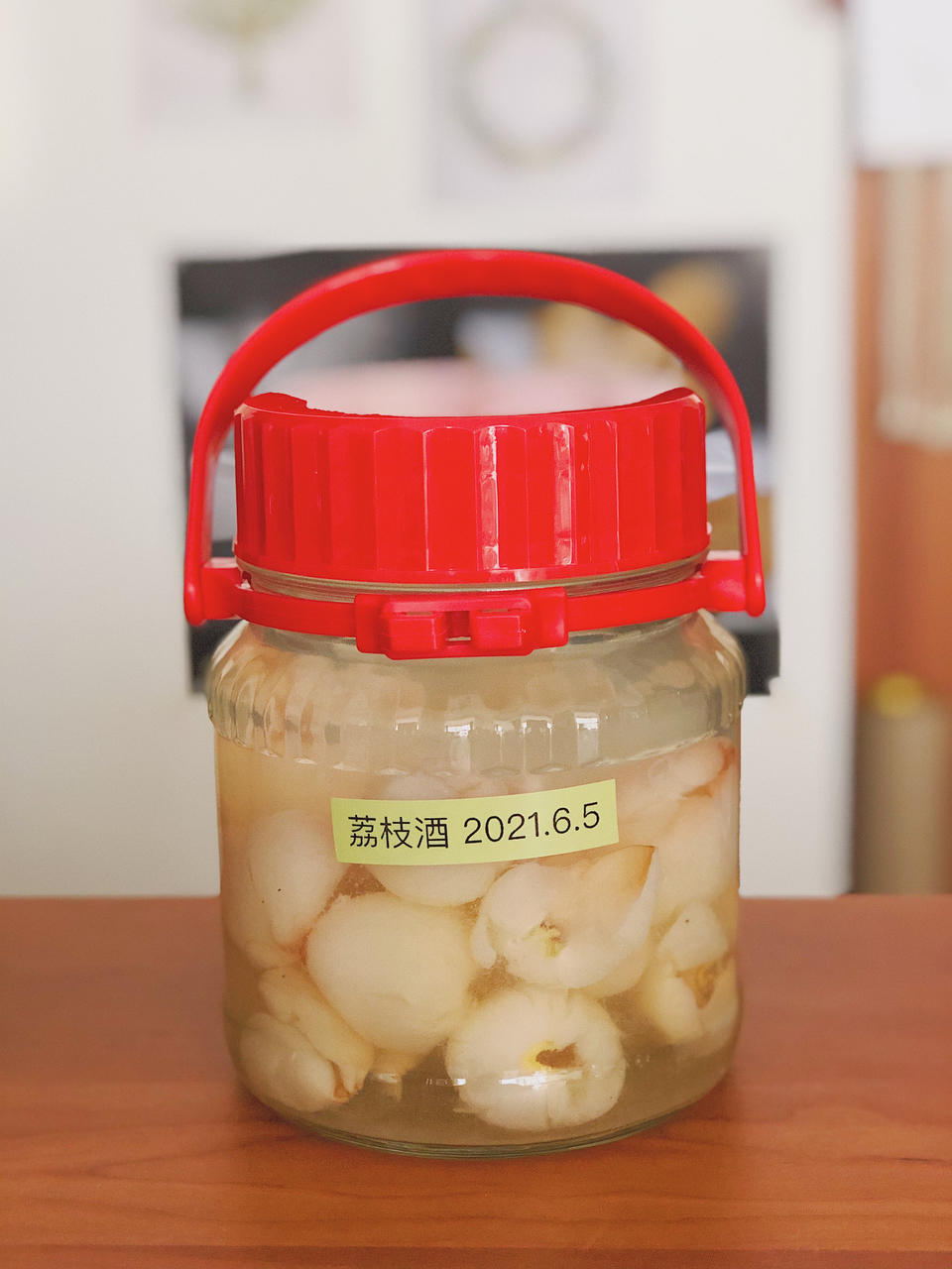 自酿桂味荔枝酒