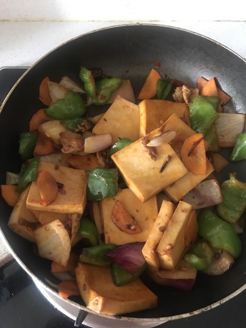 干锅千页豆腐
