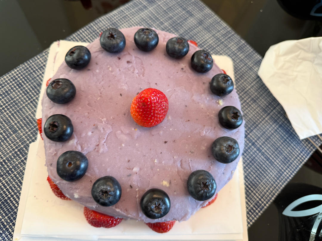 无糖无奶油宝宝生日蛋糕