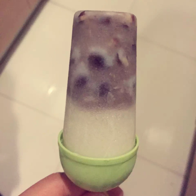 自制红豆棒冰