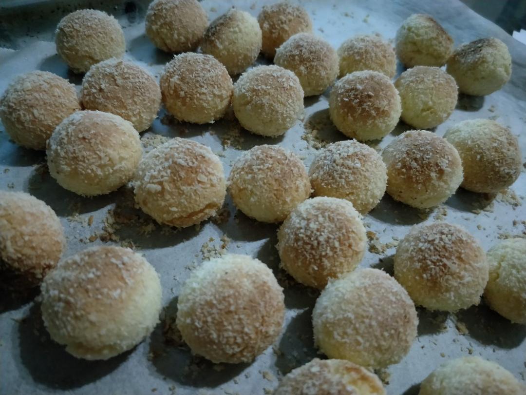 【视频】椰蓉小酥球（消耗蛋黄）童年美食