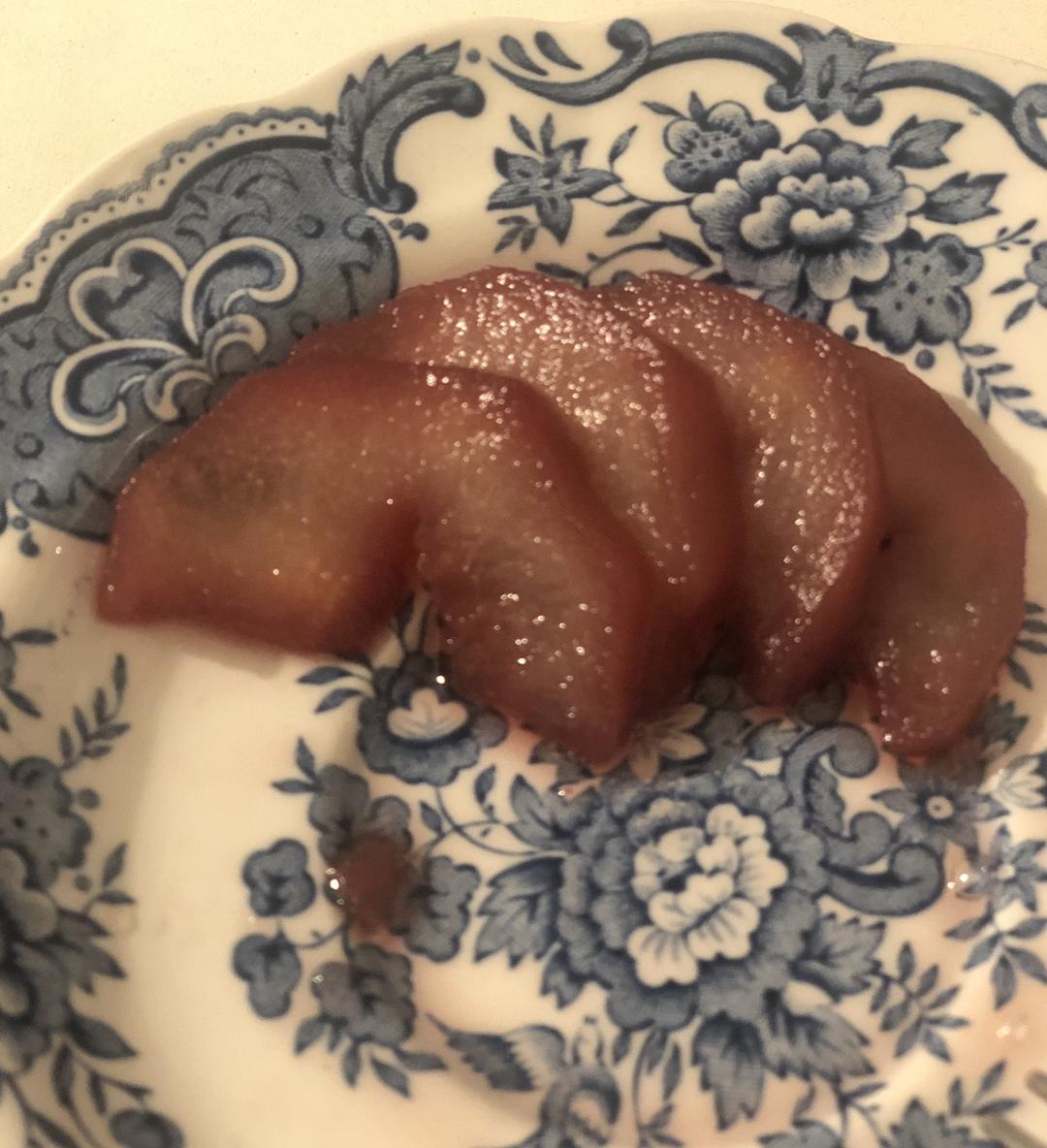 红酒煮梨Poached Pears