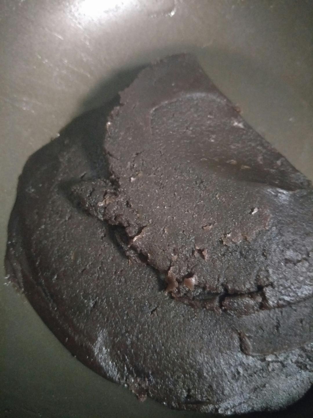 超细腻蛋黄酥豆沙馅