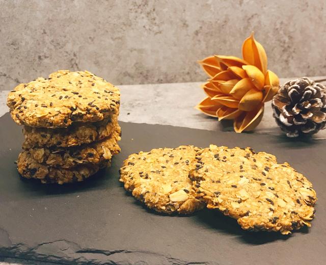 椰香燕麦饼干的做法