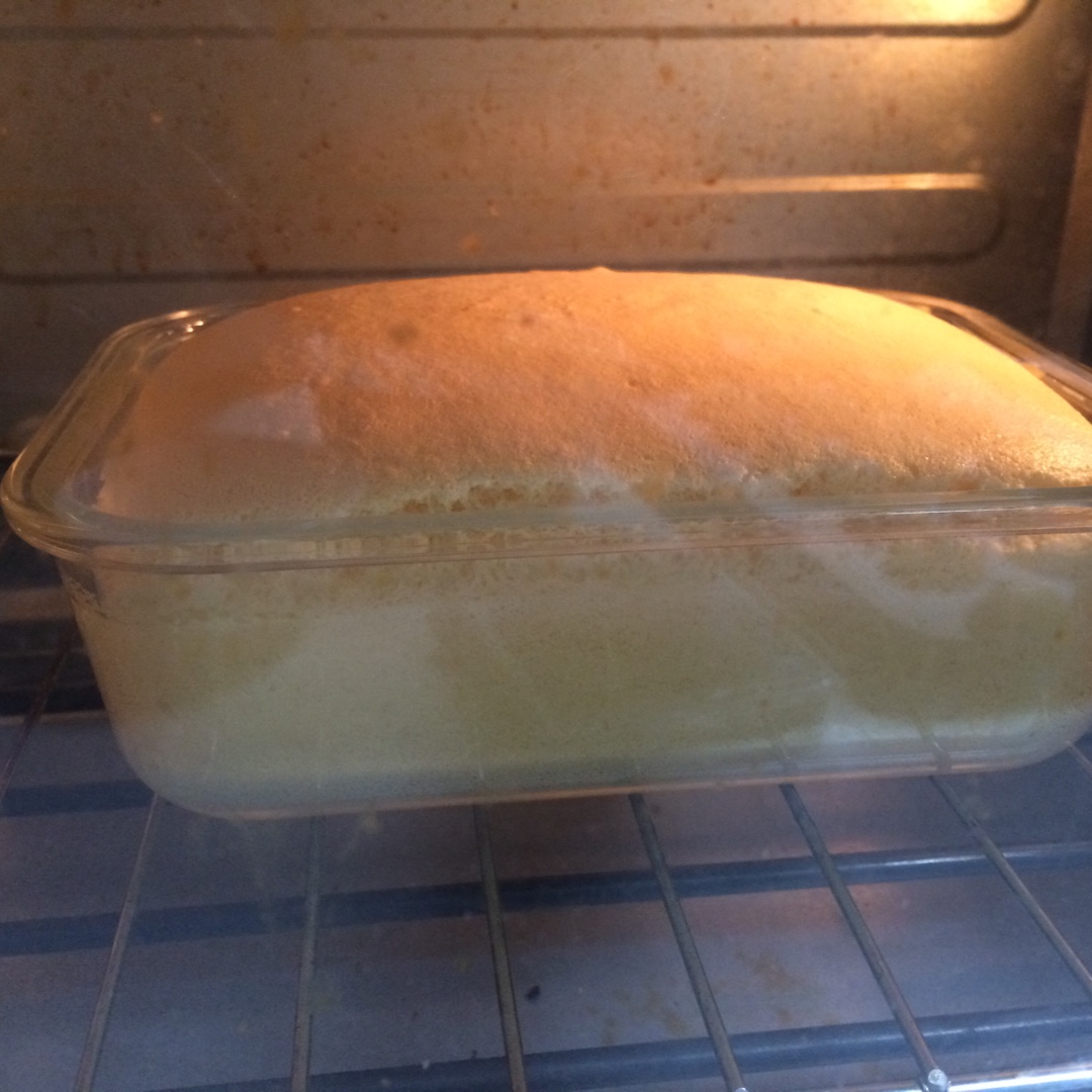 6寸原味戚风蛋糕