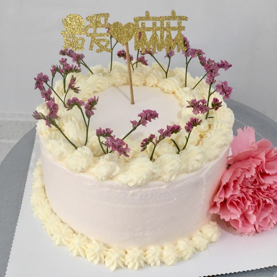 6寸戚风🎂生日裸蛋糕🍰