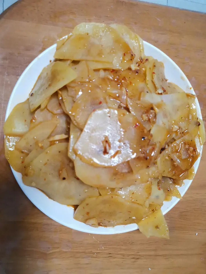 辣串土豆片（图片有些……）