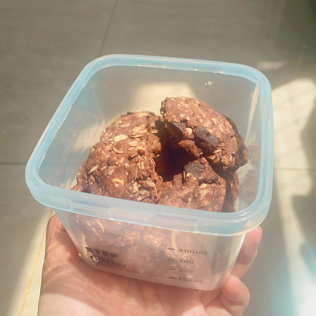 【健康零食】燕麦巧克力奇普饼干