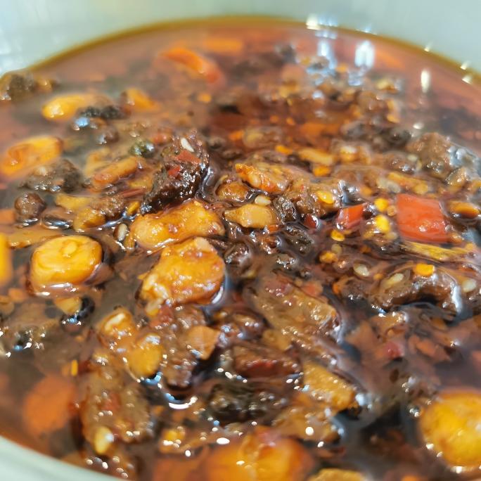 香菇牛肉酱的做法