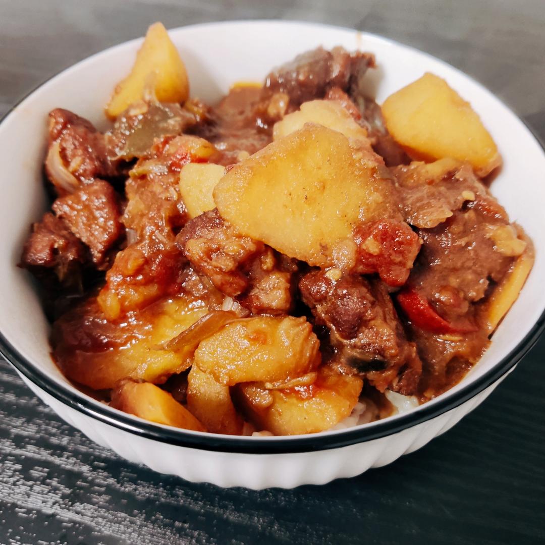 番茄土豆炖牛腩