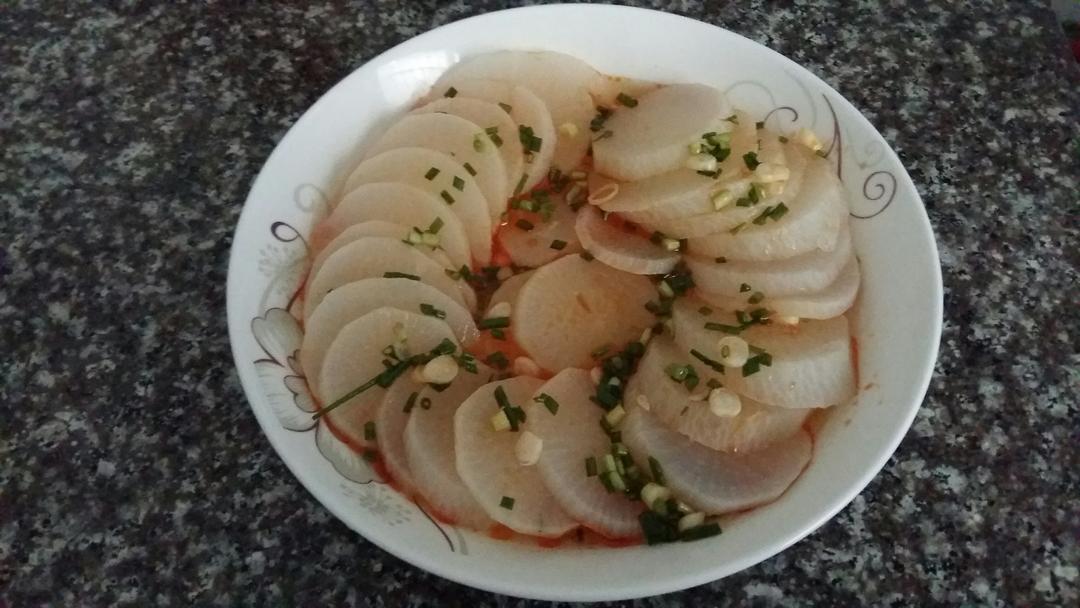 清蒸白萝卜