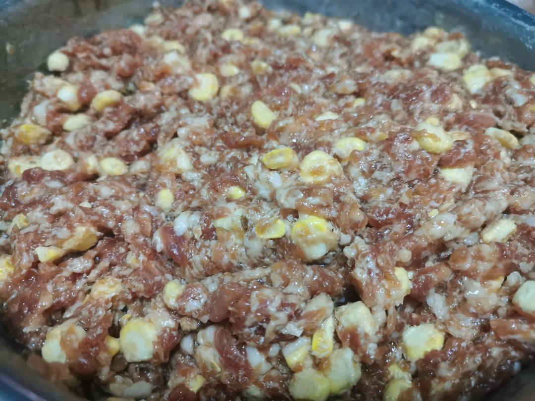 玉米猪肉饺子馅