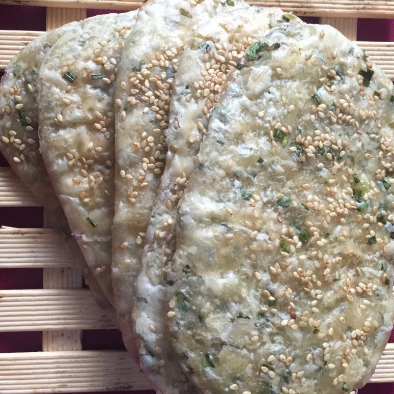 外酥内软的香葱酥饼