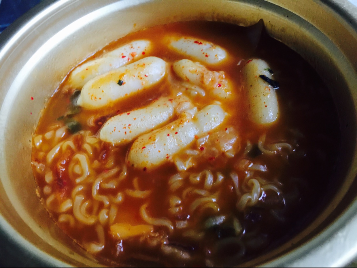 芝士年糕辛拉面