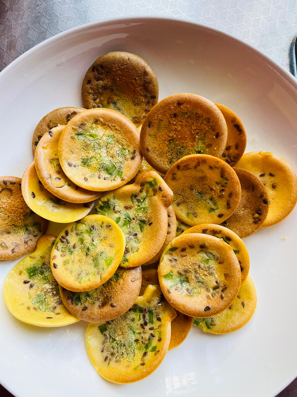 零难度❗️烘焙小白get🔥香葱薄脆饼干