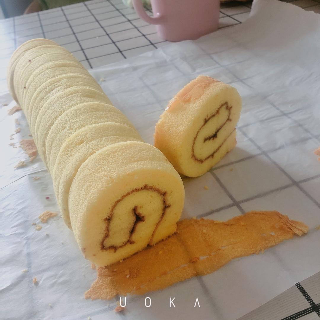 原味基础蛋糕卷(小五卷)