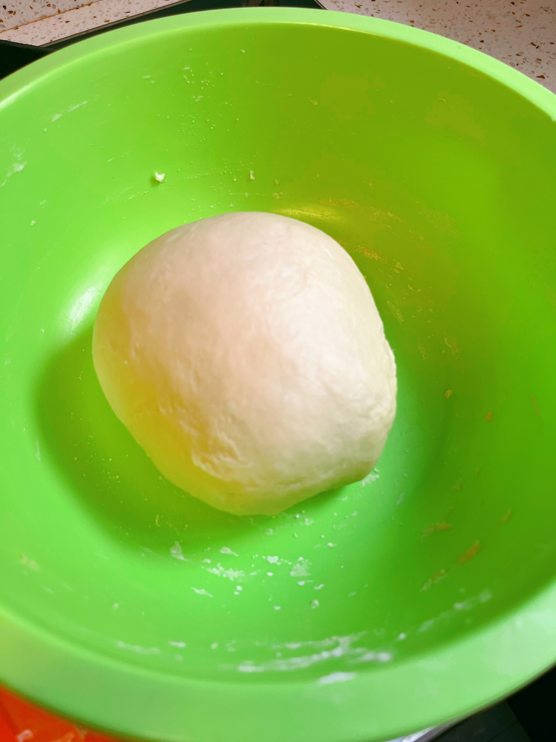 奶黄椰蓉小面包的做法 步骤4