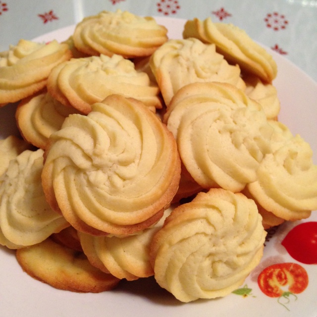 多种口味曲奇（香草、巧克力、抹茶）