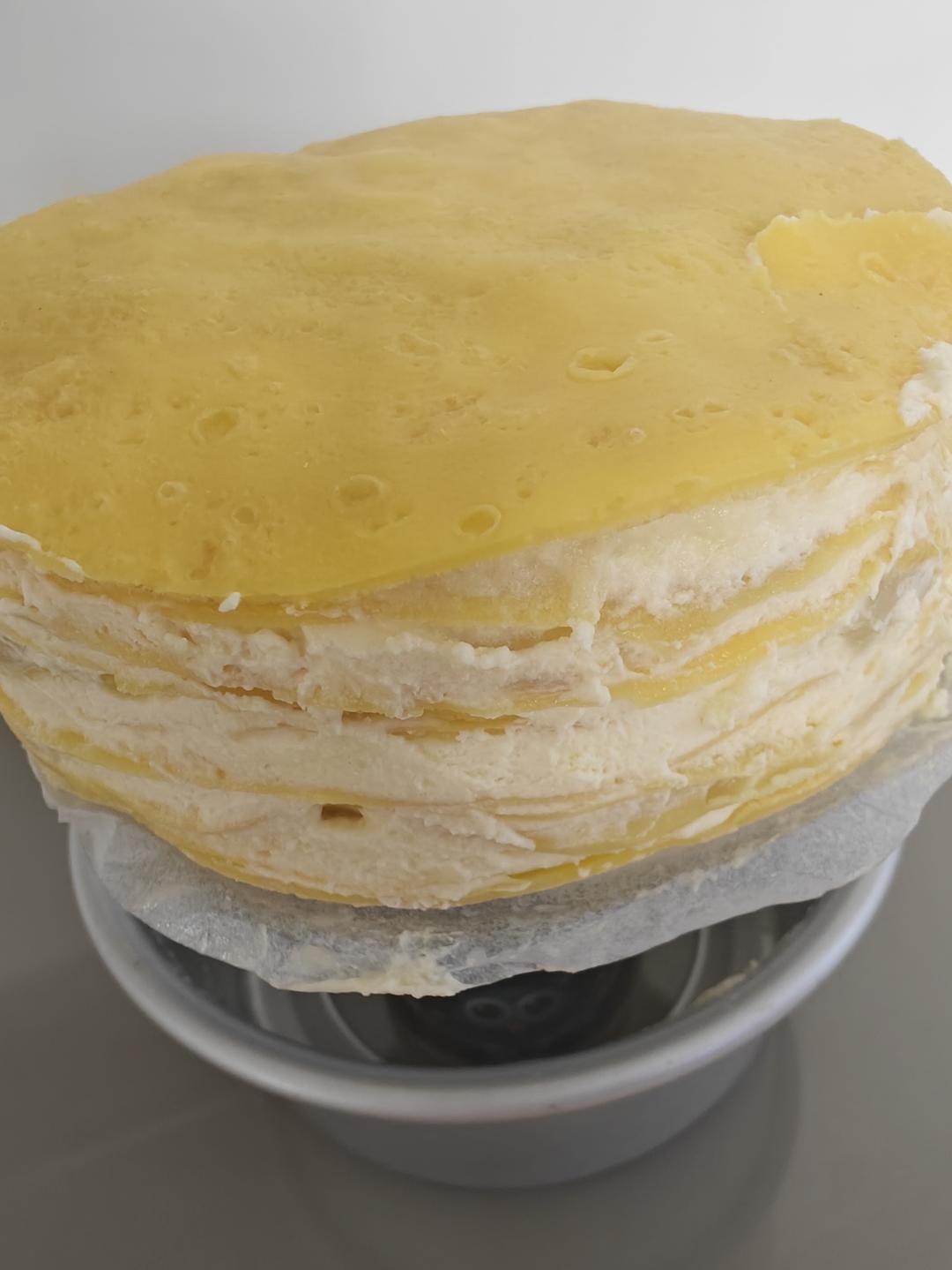 超好吃的榴莲千层6寸配方