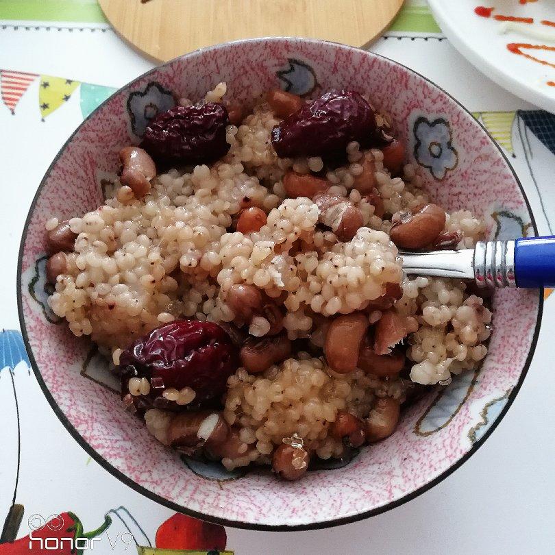 高粱米 豇豆饭