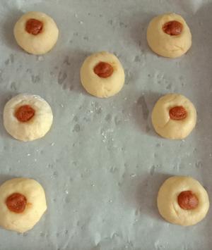 金沙咸蛋黄酱饼干的做法 步骤7
