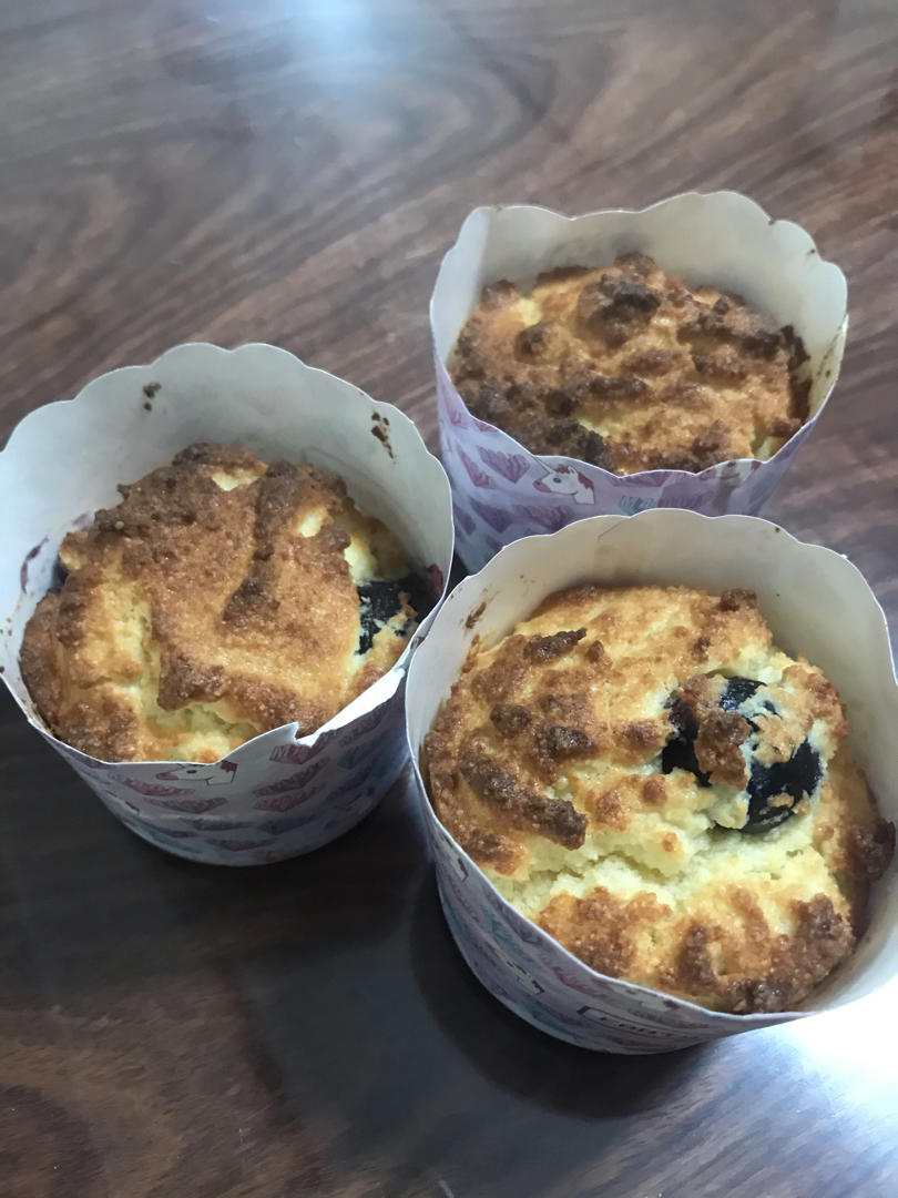 生酮低碳蓝莓马芬