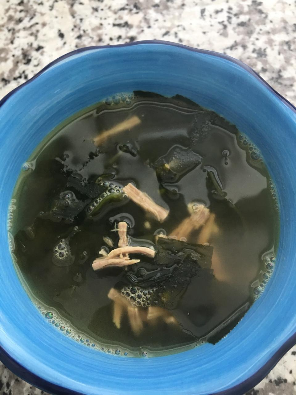 不好喝负法律责任的韩式海带汤