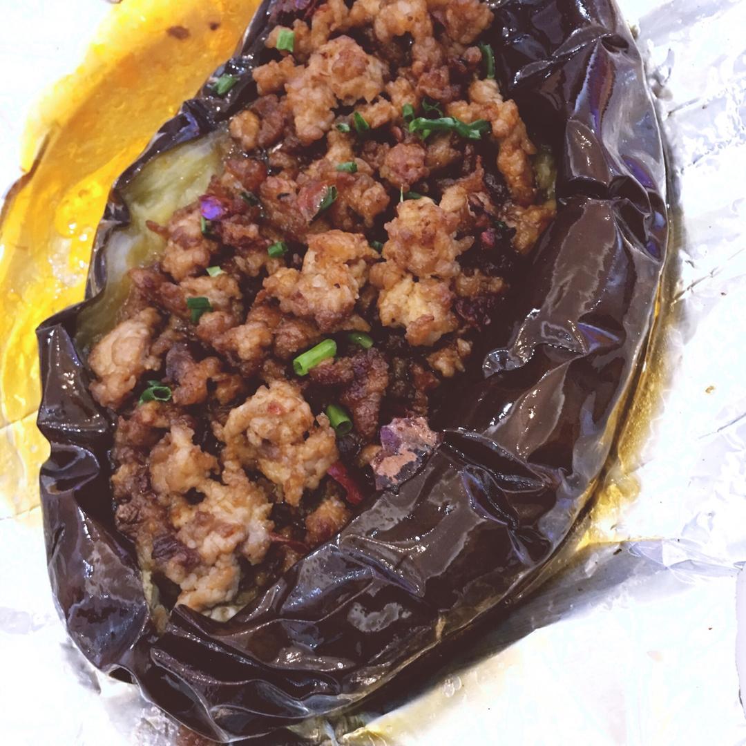 肉末烤茄子（烤箱烧烤）