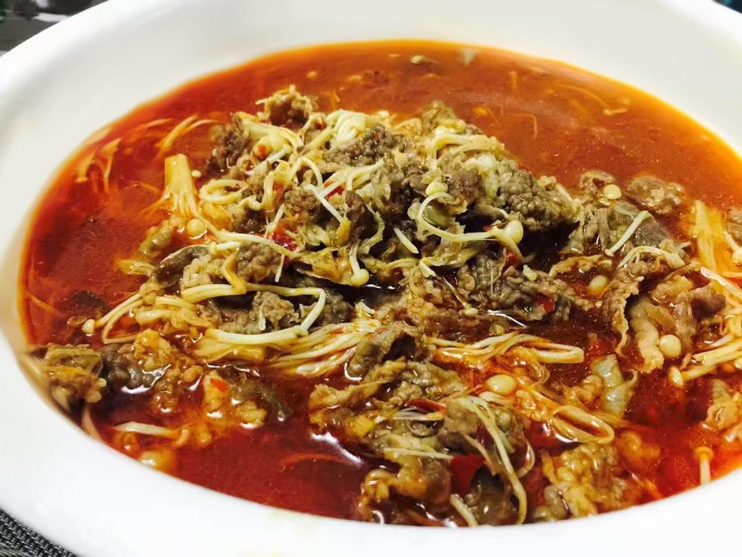 金针菇肥牛