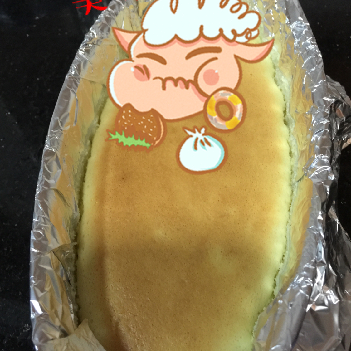 轻乳酪芝士蛋糕6寸#皮黑森林#